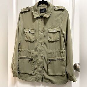 Green utility jacket by Love Tree